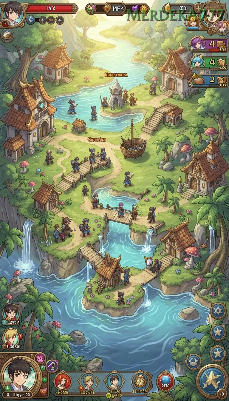 Cuplikan layar PUZZLE — aktivitas