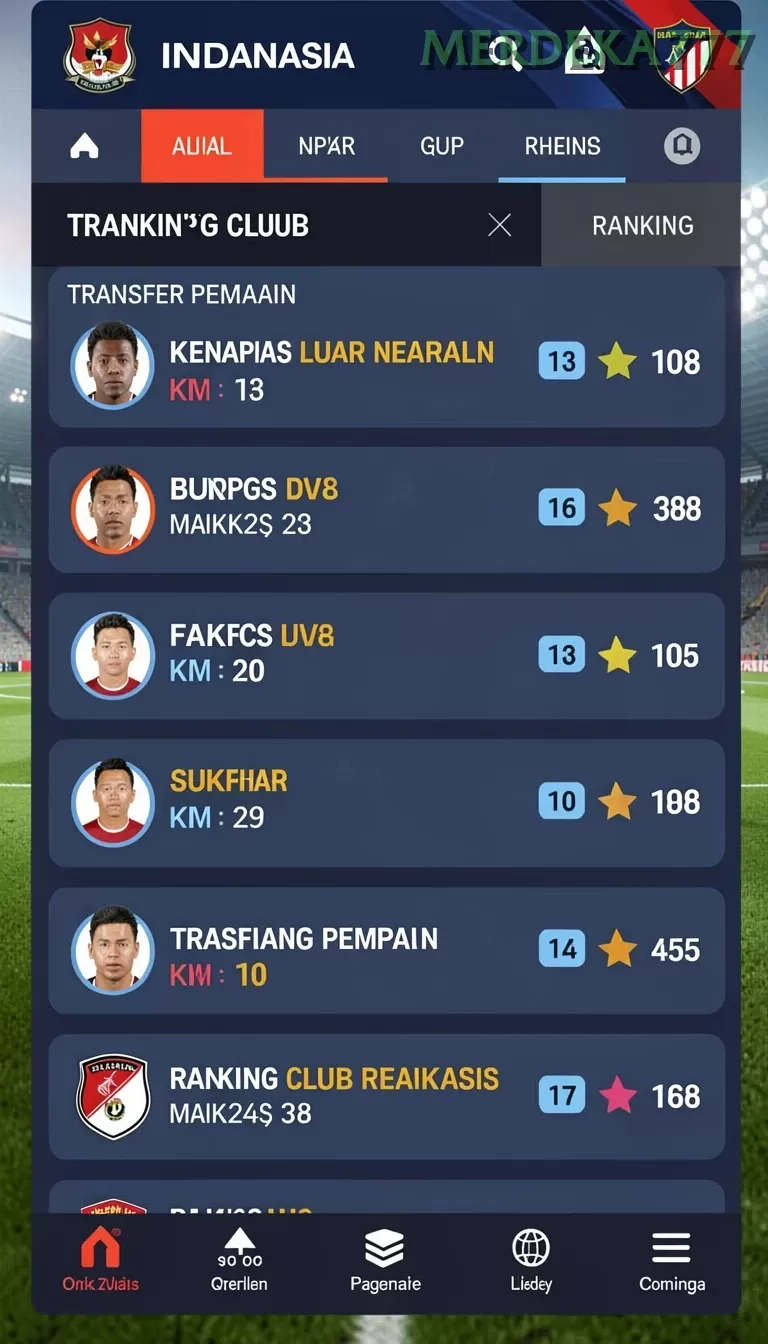 Cuplikan layar BIWIN — aktivitas