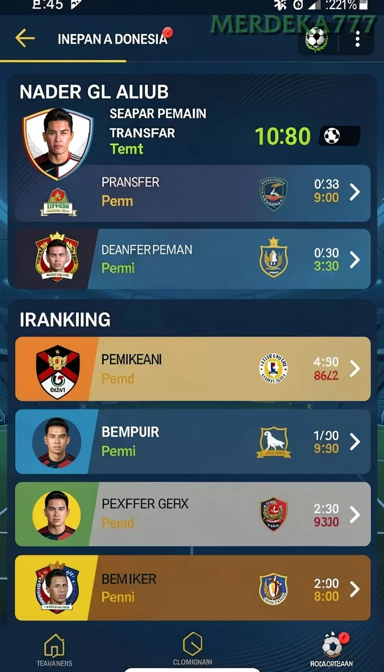 Cuplikan layar 88MAIN — aktivitas