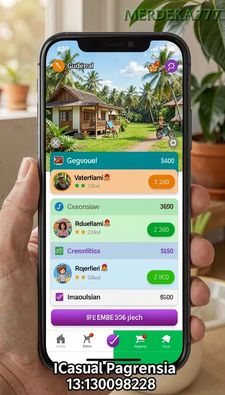 Cuplikan layar HOKIWIN — aktivitas