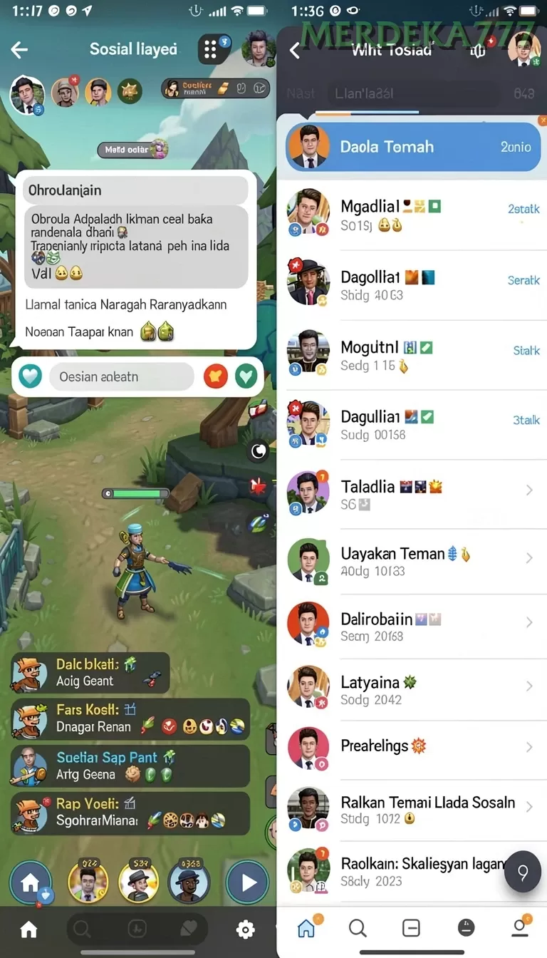 Cuplikan layar DASI4D — aktivitas